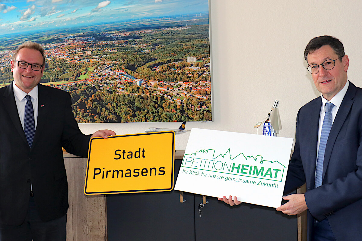 Petion Heimat: Markus Zwick und Ralph Stegner